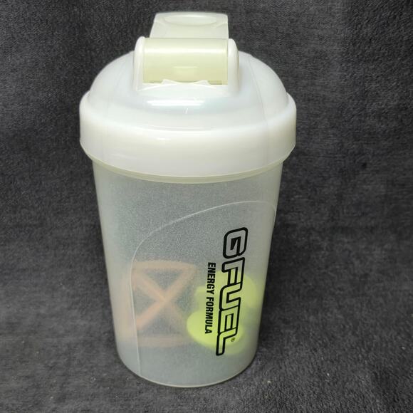 G Fuel Glow In The Dark Shaker Cup 16 oz Mixer Sport Bottle Limited Edition - Picture 5 of 15